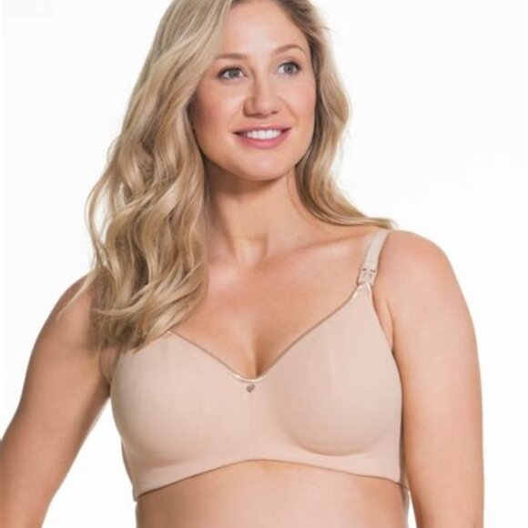 Cake Lingerie Nursing Croissant Bra 32K  * FREE SHIP* Seamless  flexi-wire - Picture 1 of 2